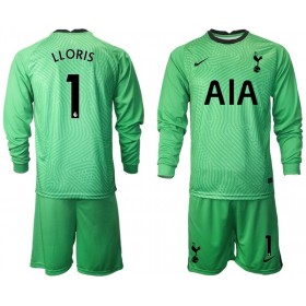 Camisolas de futebol Tottenham Hotspur Hugo Lloris 1 Guarda Redes Criança Equipamento 2020/21 M001 Manga Comprida